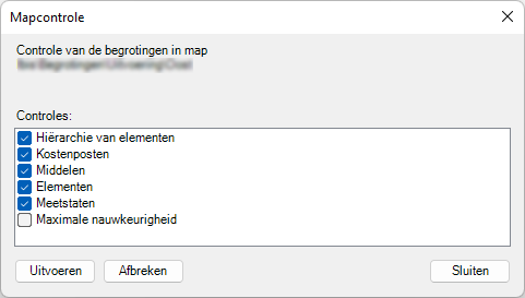 BeherenMappenlijstControleren