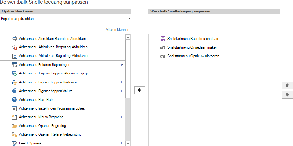 WerkbalkSnelleToegangKnoppen