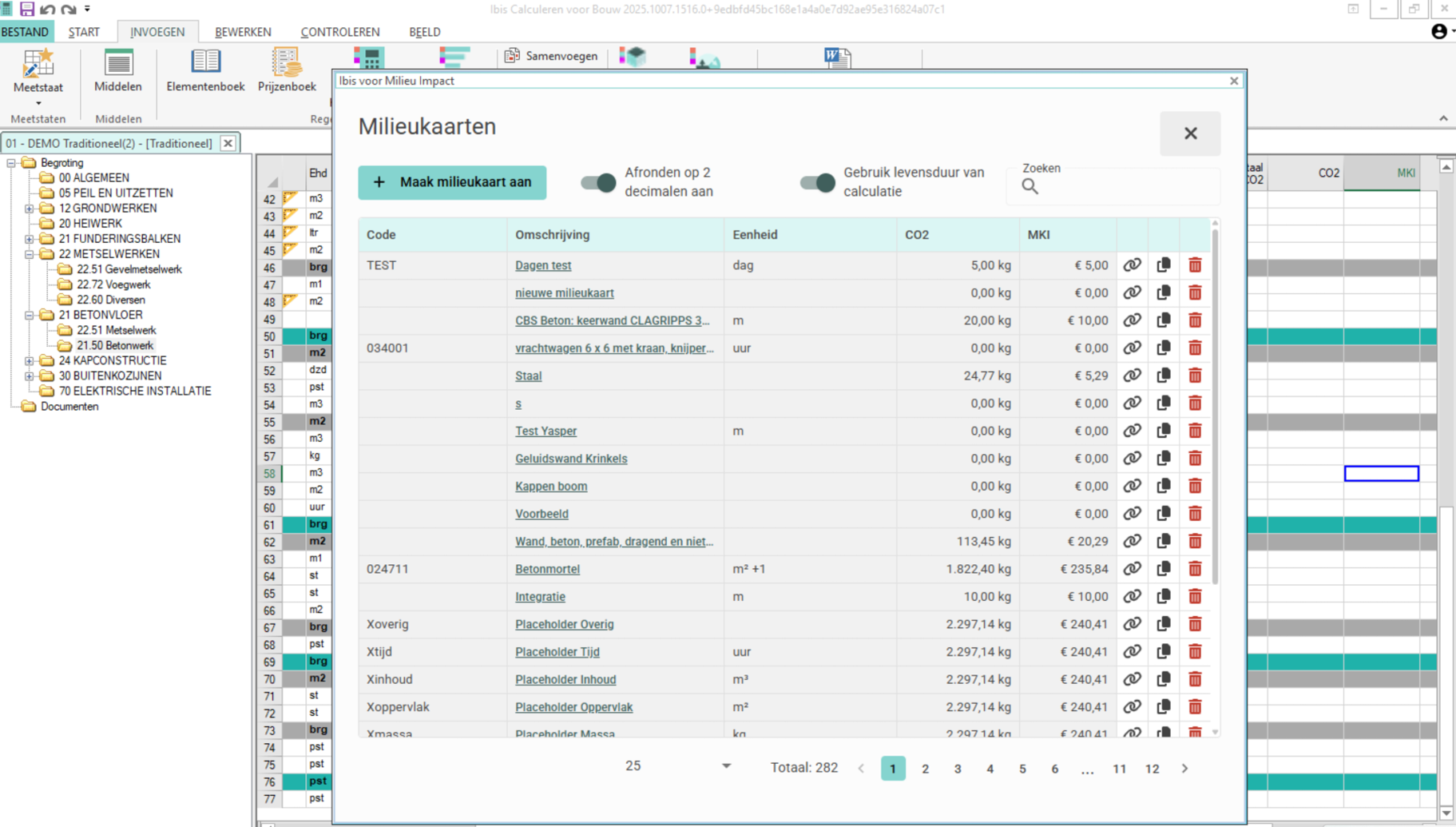 Milieukaartenoverzicht binnen %VOLLEDIGEPAKKETNAAM% IVMI binnen ICB 1