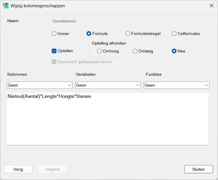 MMWijzigKolomFormule