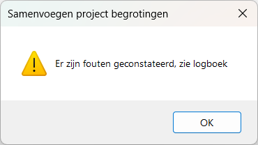 ProjSamenvoegenLogboekFout