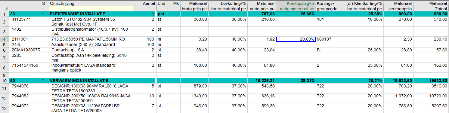 TradBgrVoorbeeldKlantVerkoopprijs