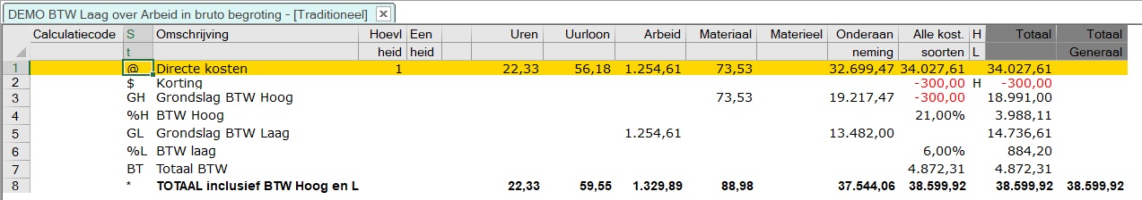 VoorbeeldBtwBrutoStaart